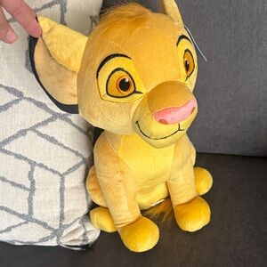 Disney Yellow Plush Lion Cub